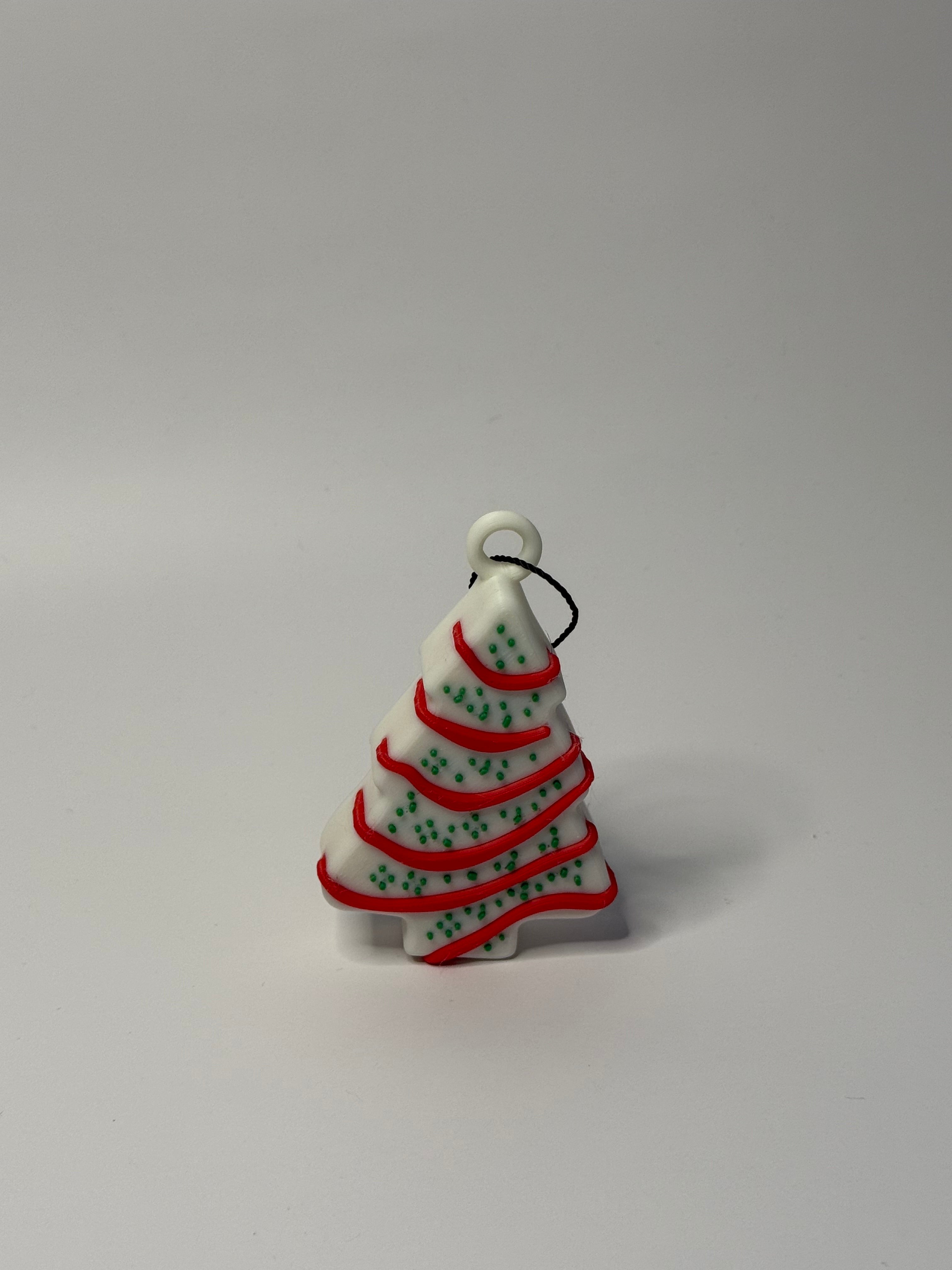 Little Debbie Christmas Tree Cake Ornament