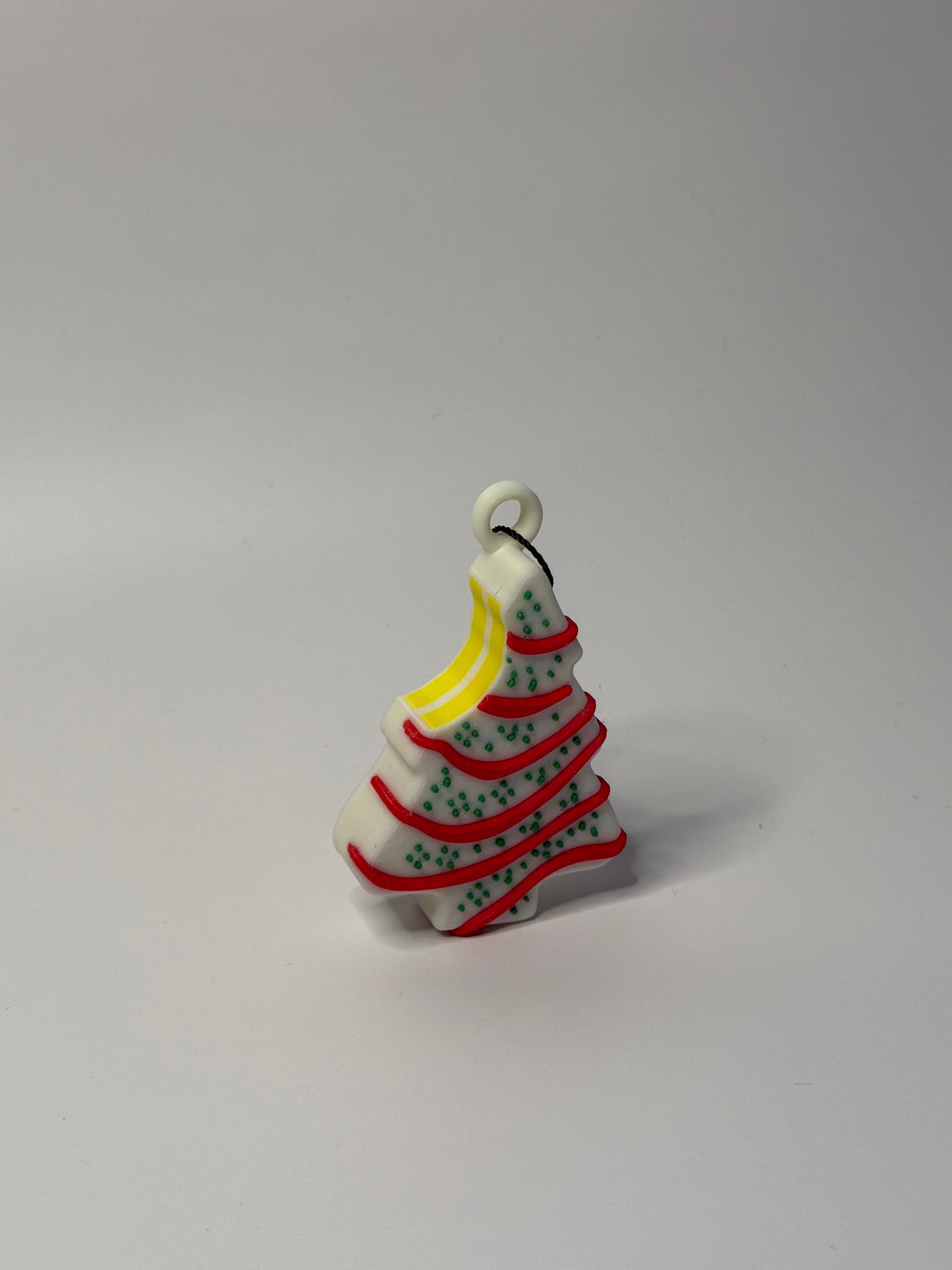 Little Debbie Christmas Tree Cake Ornament