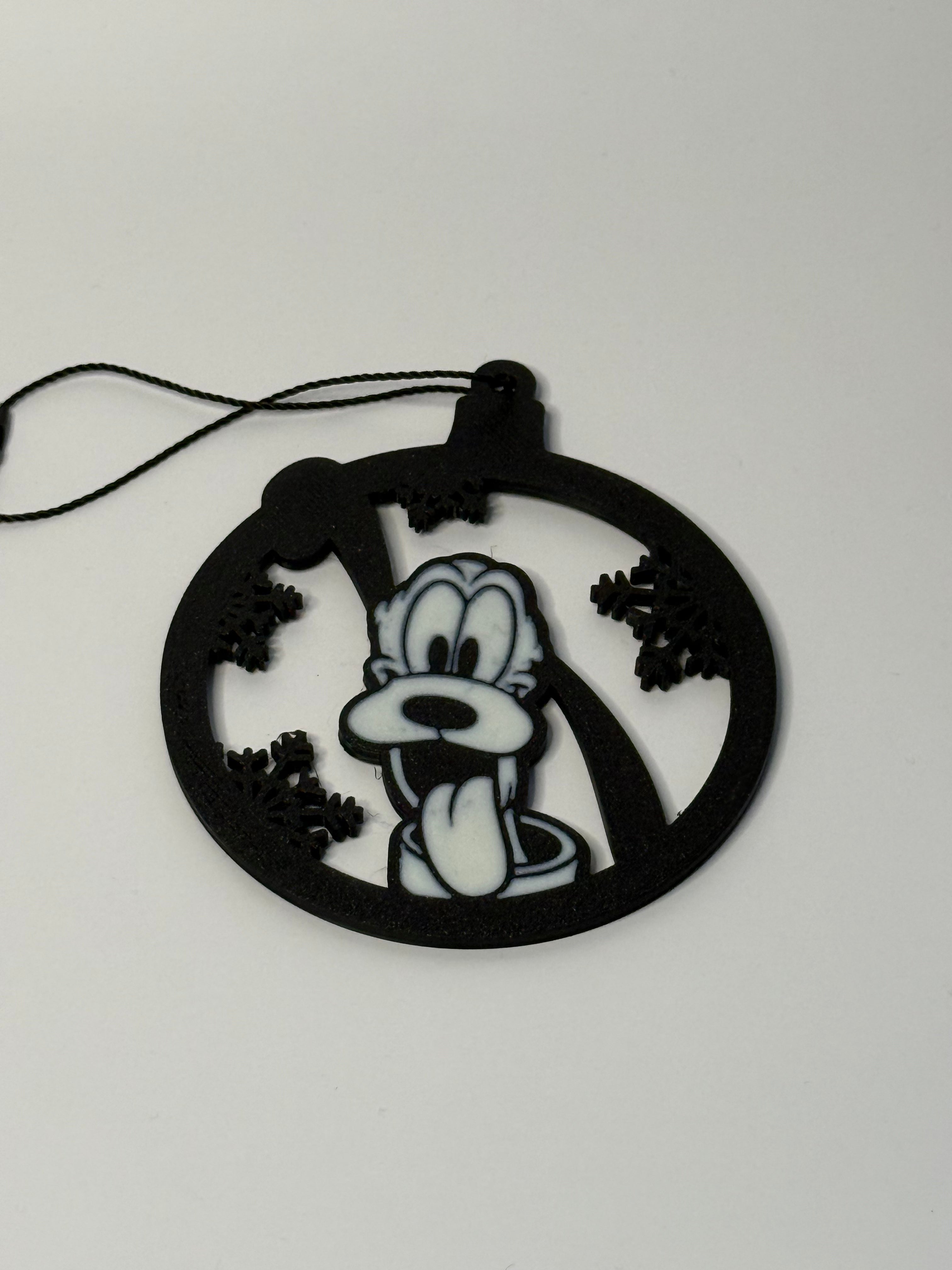 Playful Pup Snowflake Ornament