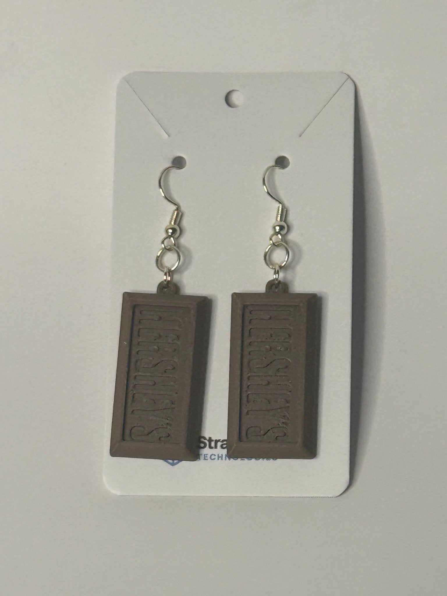 Chocolate Candy Bar Earrings - Stratus Forge Technologies