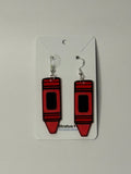 Crayola - Style Crayon Dangle Earrings – Colorful Statement Earrings | Buy 5 Get 1 Free - Stratus Forge Technologies