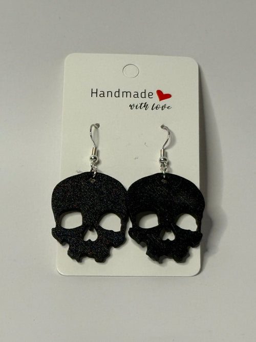 Skull Earrings - Stratus Forge Technologies