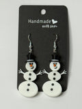 Frosty Friends 3D - Printed Snowman Earrings ⛄ - Stratus Forge Technologies