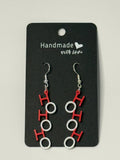 🎅🎶 Ho Ho Ho Earrings - Stratus Forge Technologies