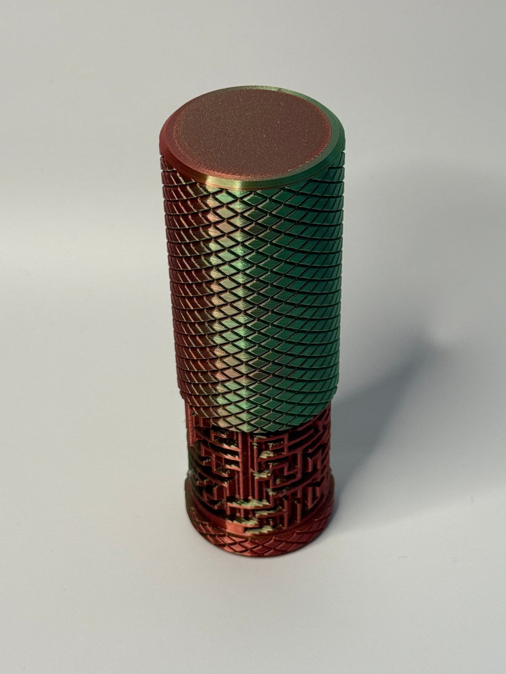 Knurled Style Puzzle Maze Cylinder - Stratus Forge Technologies
