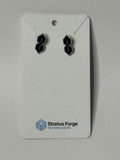 Minimal “S” Stud Earrings - Stratus Forge Technologies