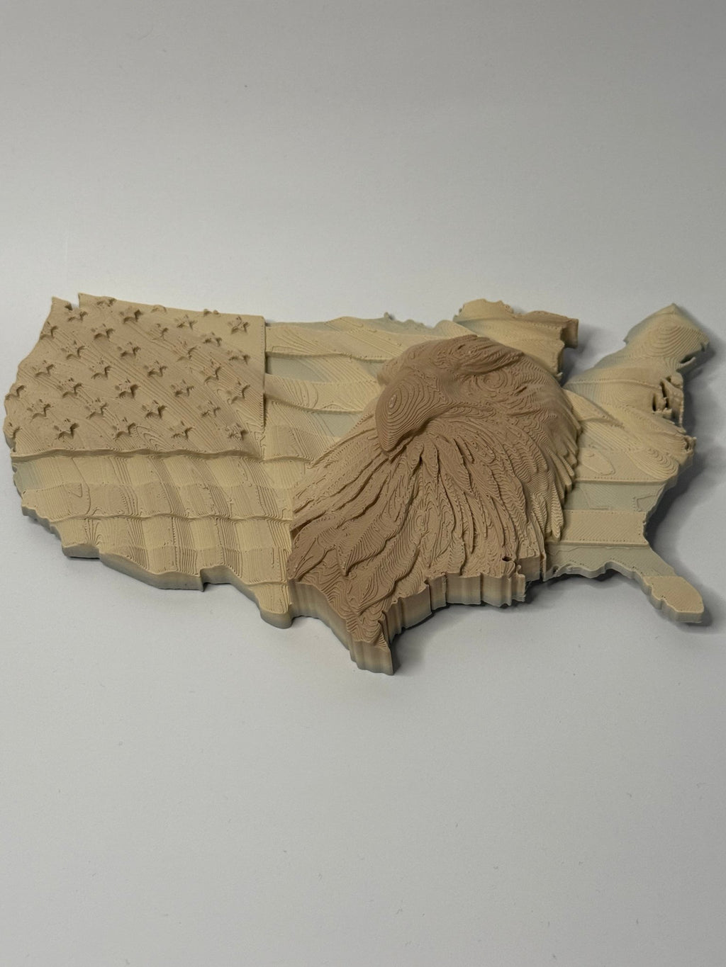 Patriotic Eagle Map (Desert Edition) - Stratus Forge Technologies