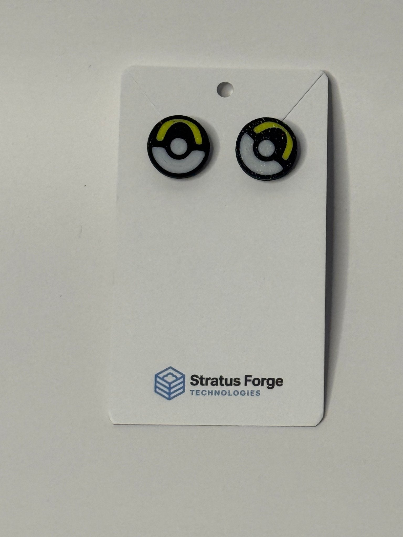 Poké Ball Earrings – Studs, Dangles & Combo Set - Stratus Forge Technologies