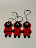 Red Guard Masked Ornament Set - Stratus Forge Technologies