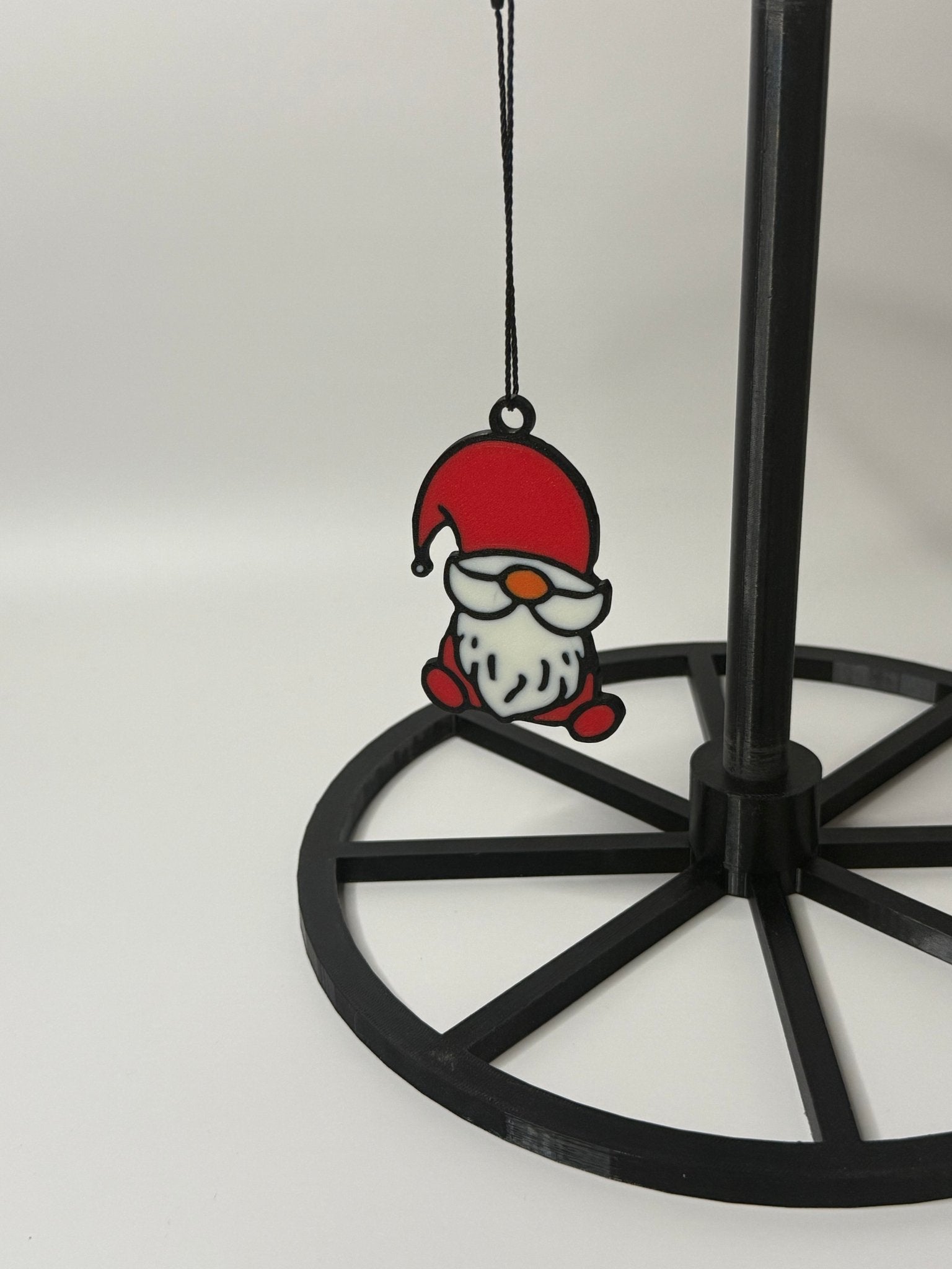 🎅 Santa Gnome Ornament Set - Stratus Forge Technologies