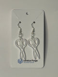 Scissors Dangle Earrings | Hairstylist & Crafter Jewelry - Stratus Forge Technologies