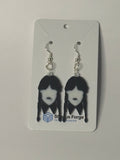 Spooky Braided Girl Earrings - Stratus Forge Technologies