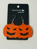 😈🎃 Spooky Jack - O’ - Lantern Earrings - Stratus Forge Technologies