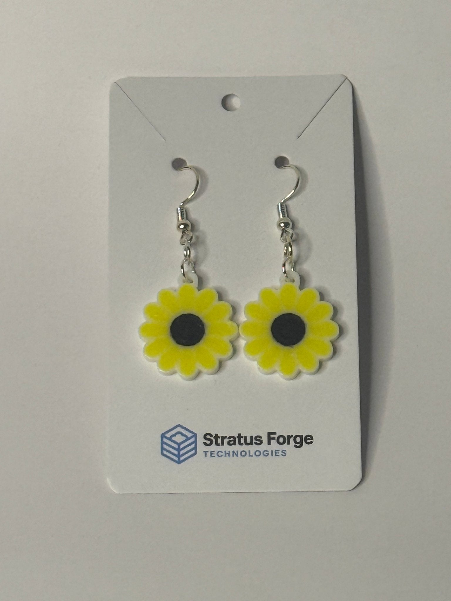 Sunflower Dangle Earrings - Stratus Forge Technologies