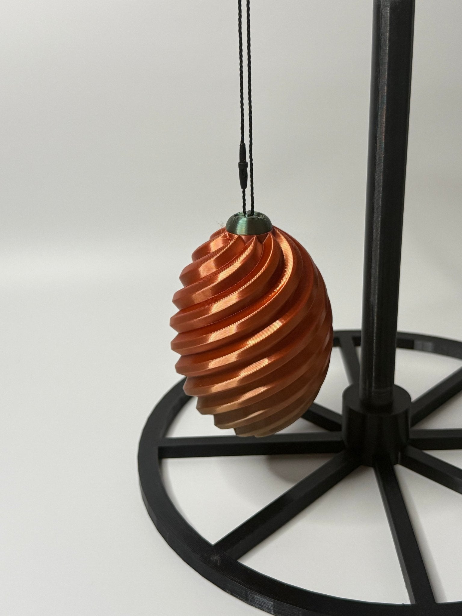 🎄Swirl Teardrop Ornament Collection - Stratus Forge Technologies