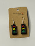 Traffic Light Earrings - Stratus Forge Technologies