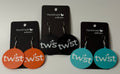 Twist Company Logo Earrings - Stratus Forge Technologies