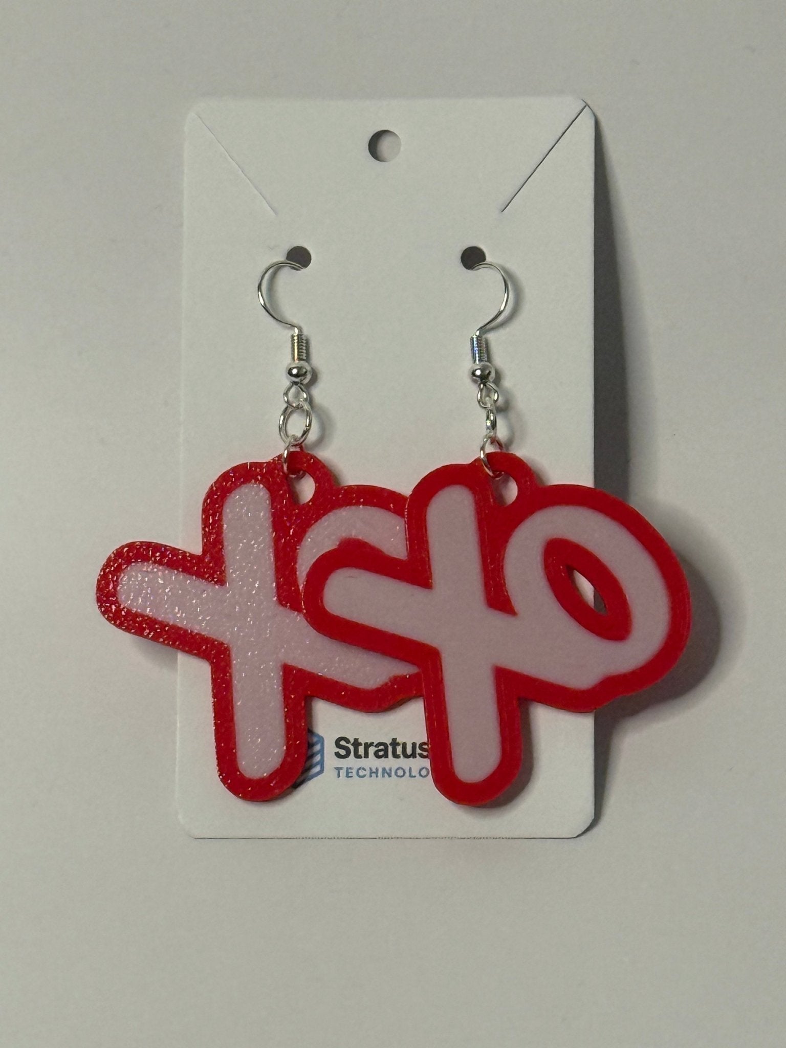 XO Love Dangle Earrings - Stratus Forge Technologies